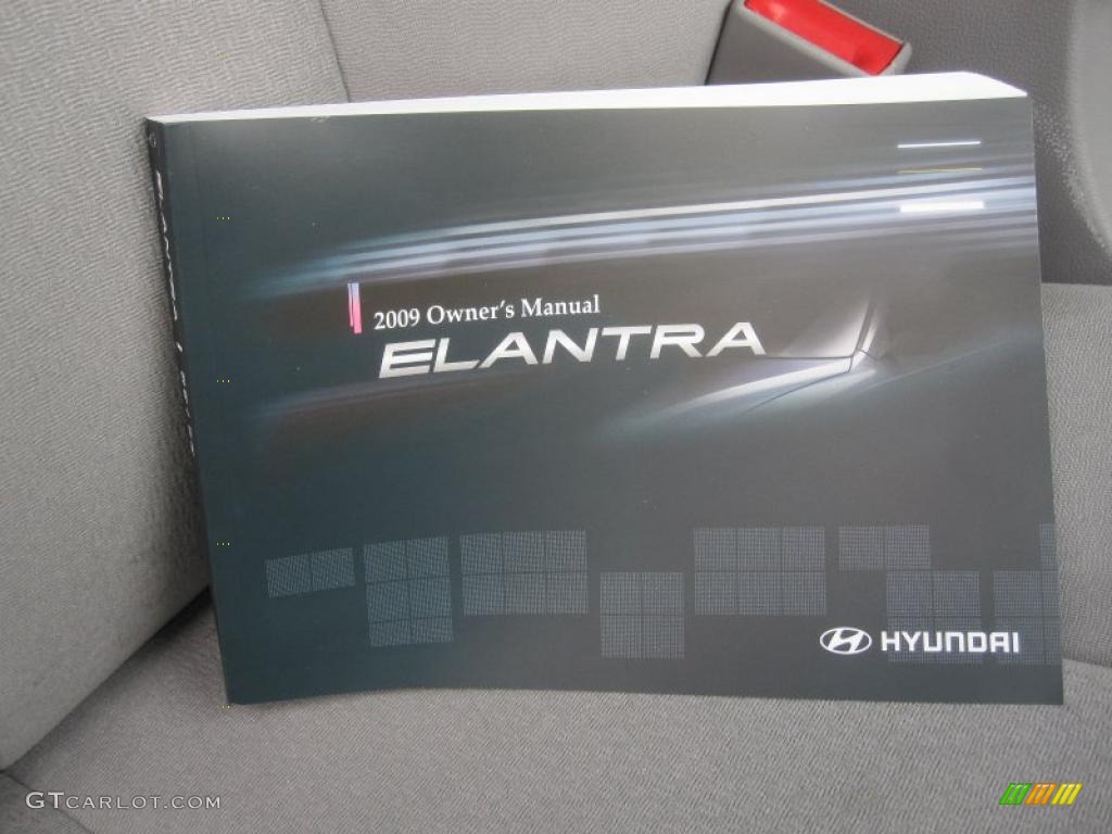 2009 Elantra GLS Sedan - Quicksilver / Gray photo #8