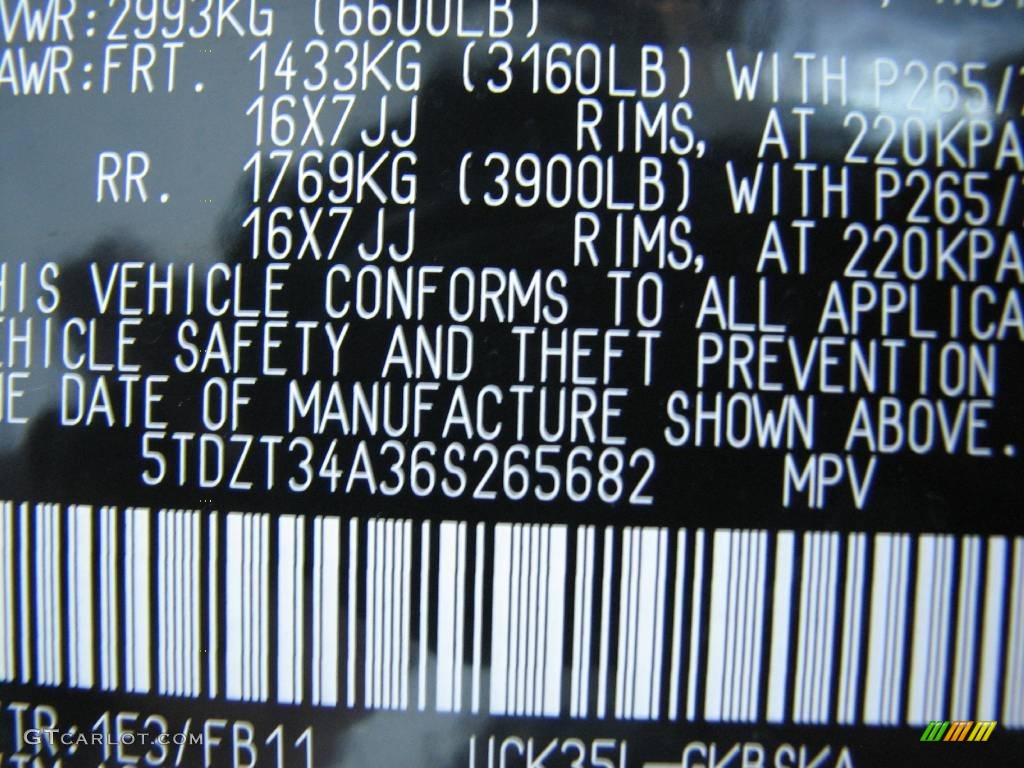 2006 Sequoia Color Code 1E3 for Phantom Gray Pearl Photo #3078820