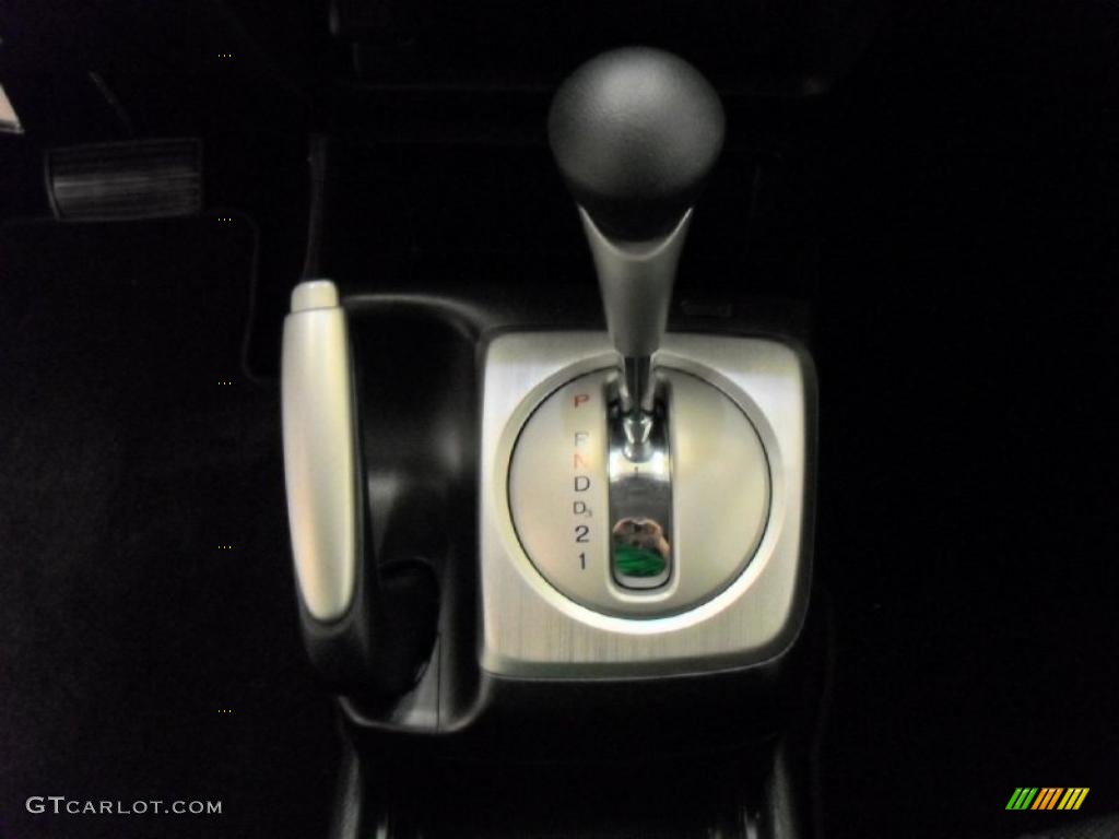 2009 Civic LX-S Sedan - Atomic Blue Metallic / Black photo #11