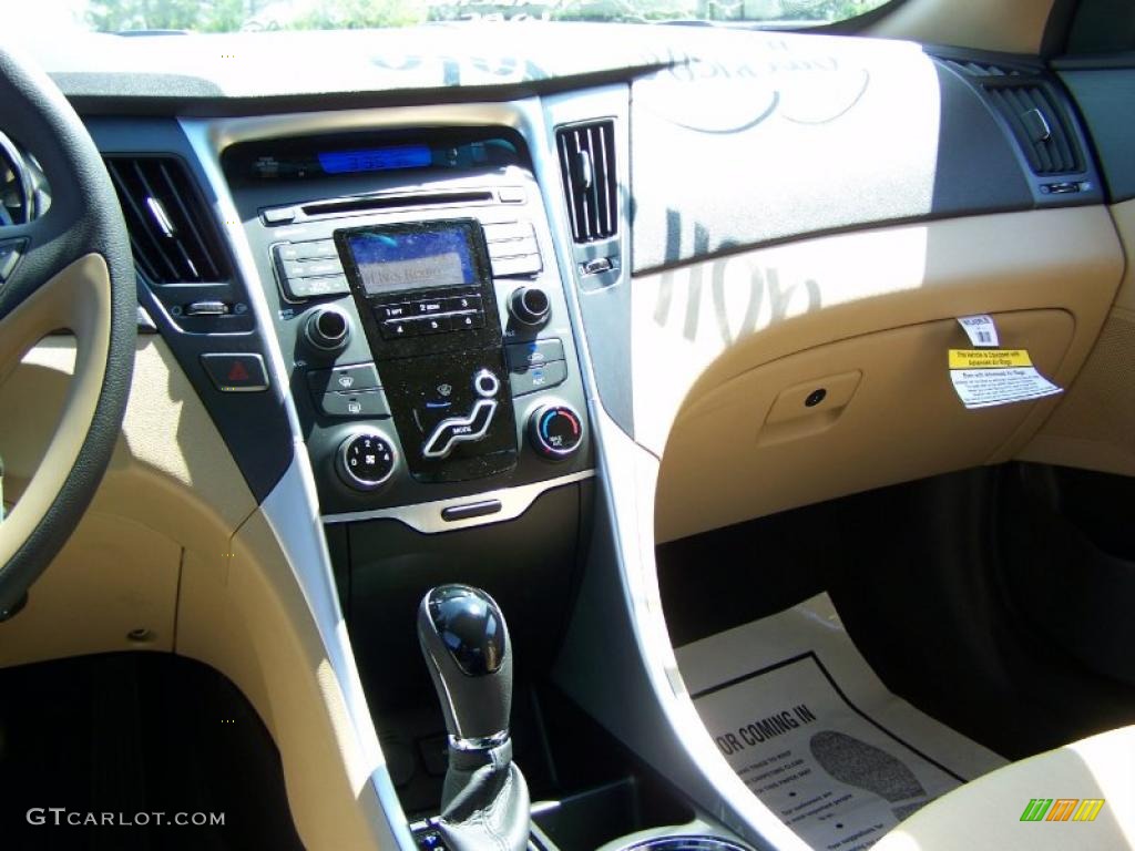 2011 Sonata GLS - Midnight Black / Camel photo #17