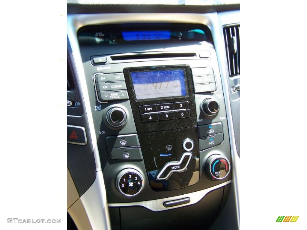 2011 Sonata GLS - Midnight Black / Camel photo #18