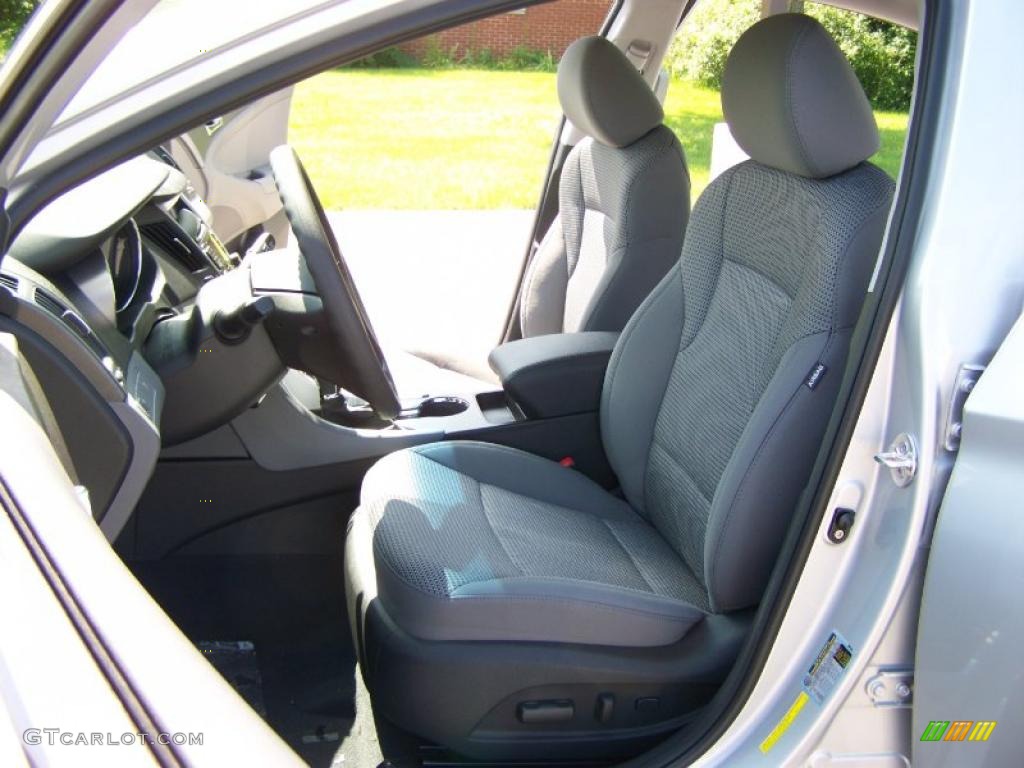 2011 Sonata GLS - Radiant Silver / Gray photo #9