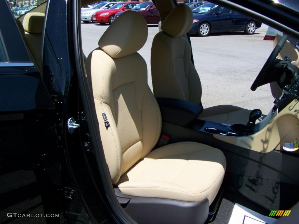 2011 Sonata GLS - Midnight Black / Camel photo #12