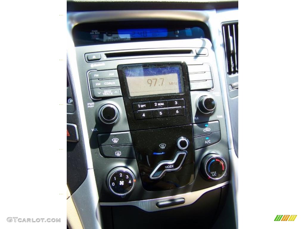 2011 Sonata GLS - Midnight Black / Camel photo #18