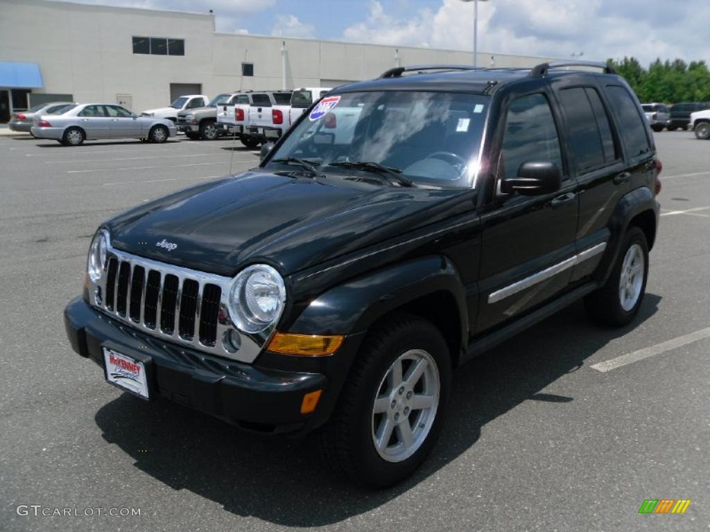 Black Jeep Liberty