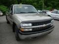 2002 Light Pewter Metallic Chevrolet Silverado 1500 LS Extended Cab 4x4  photo #1