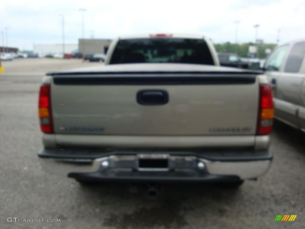 2002 Silverado 1500 LS Extended Cab 4x4 - Light Pewter Metallic / Graphite Gray photo #3