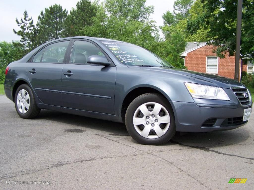 2009 Sonata GLS - Slate Blue / Gray photo #1