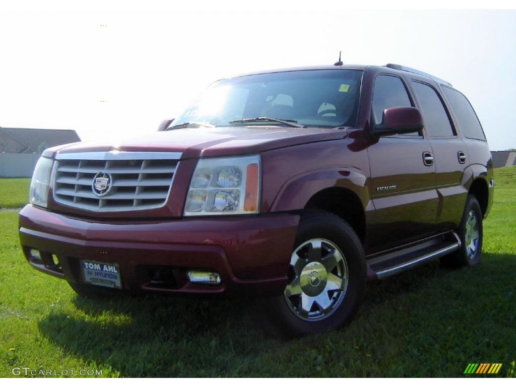 2003 Escalade AWD - Infra Red / Shale photo #2