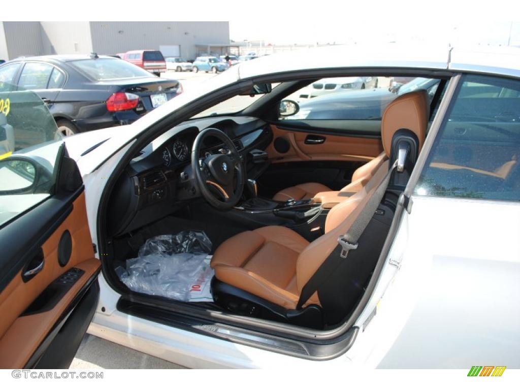 2008 3 Series 328i Convertible - Alpine White / Saddle Brown/Black photo #2