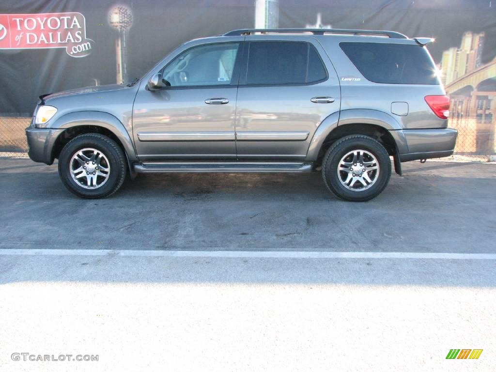 2005 Sequoia Limited 4WD - Phantom Gray Pearl / Light Charcoal photo #1