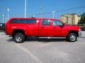 Victory Red - Silverado 3500HD LS Crew Cab 4x4 Dually Photo No. 3
