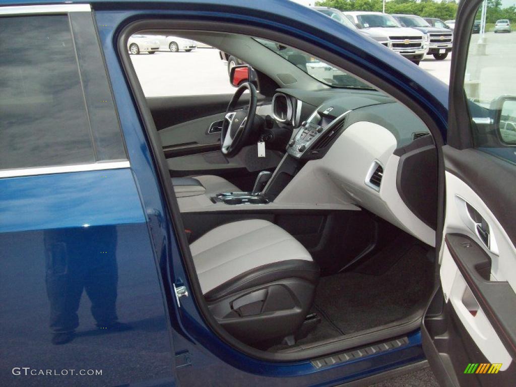 2010 Equinox LTZ AWD - Navy Blue Metallic / Jet Black/Light Titanium photo #5