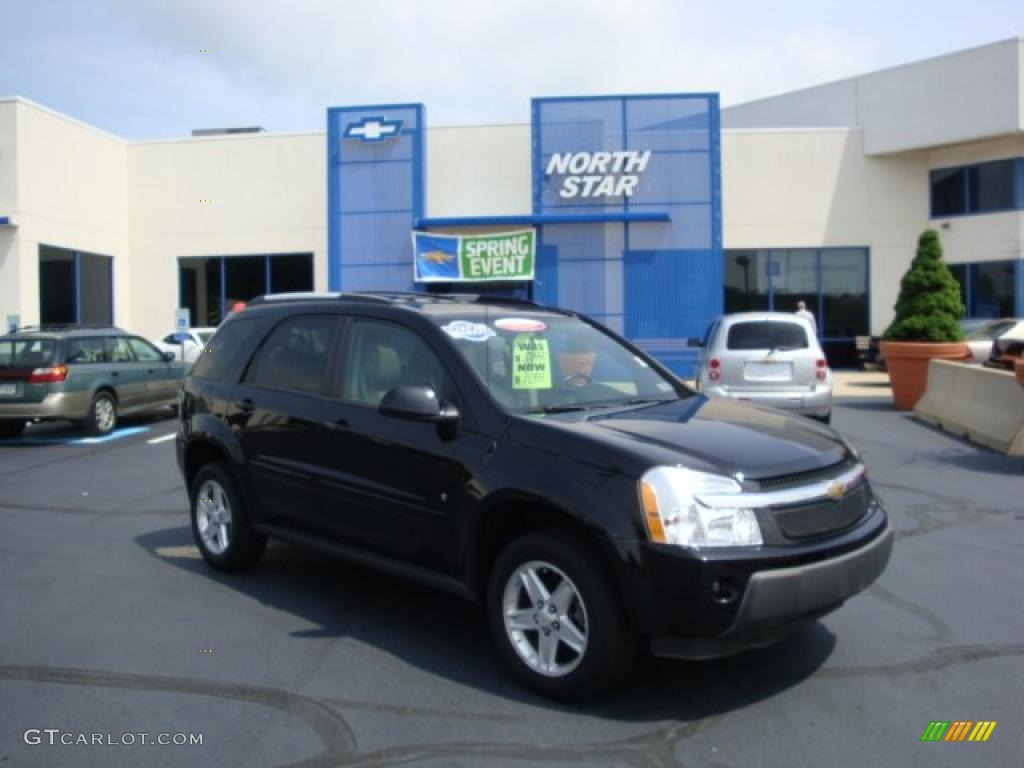 2006 Equinox LT - Black / Light Gray photo #1