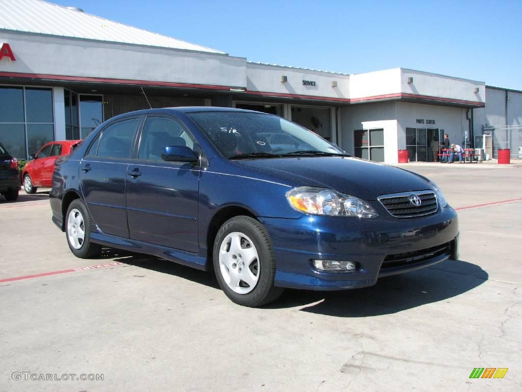 2006 Corolla S - Indigo Ink Pearl / Dark Charcoal photo #1