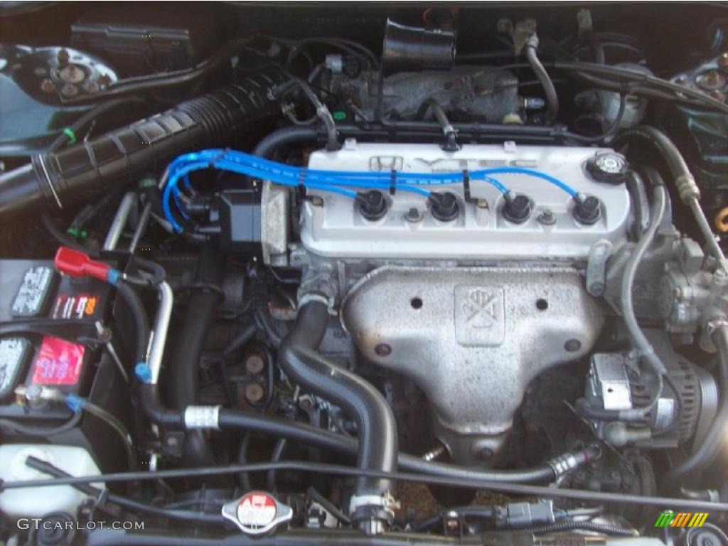 1998 Accord LX Sedan - Dark Emerald Pearl / Quartz photo #7