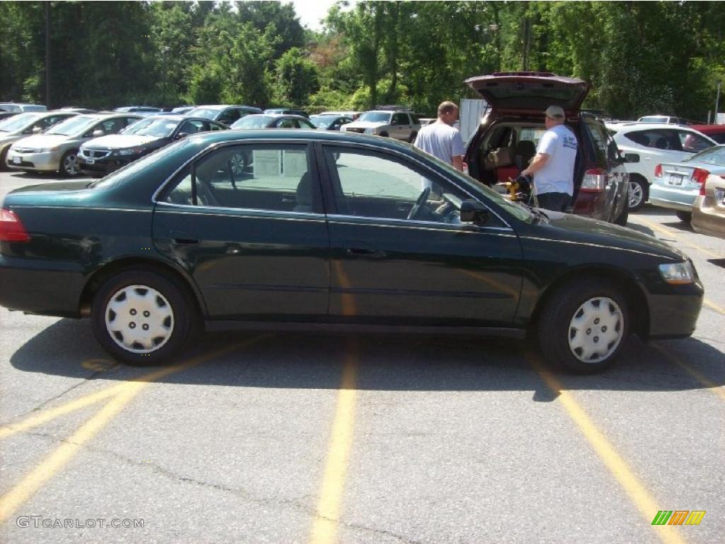 1998 Accord LX Sedan - Dark Emerald Pearl / Quartz photo #22