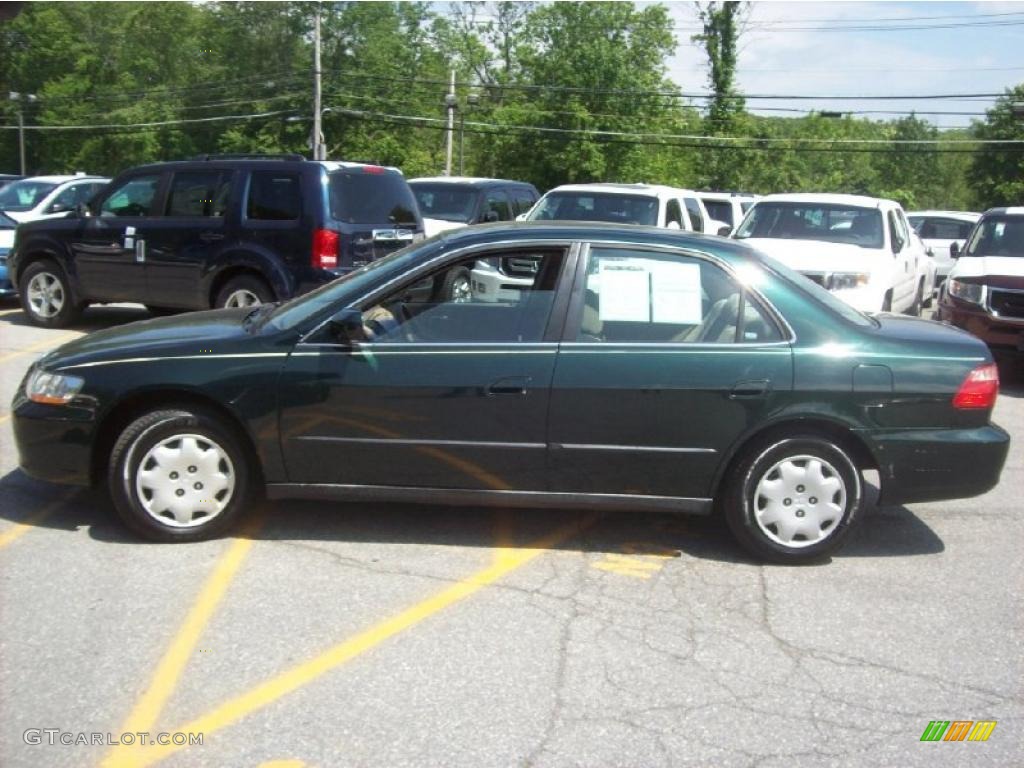 1998 Accord LX Sedan - Dark Emerald Pearl / Quartz photo #23