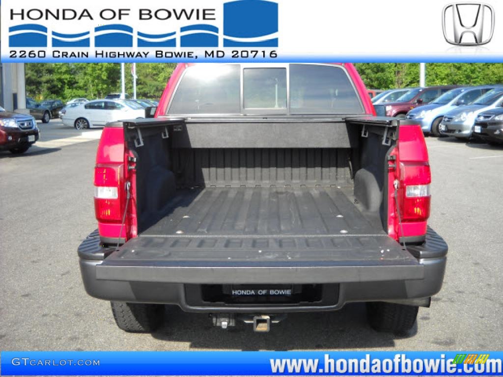 2005 F150 FX4 Regular Cab 4x4 - Bright Red / Black photo #5