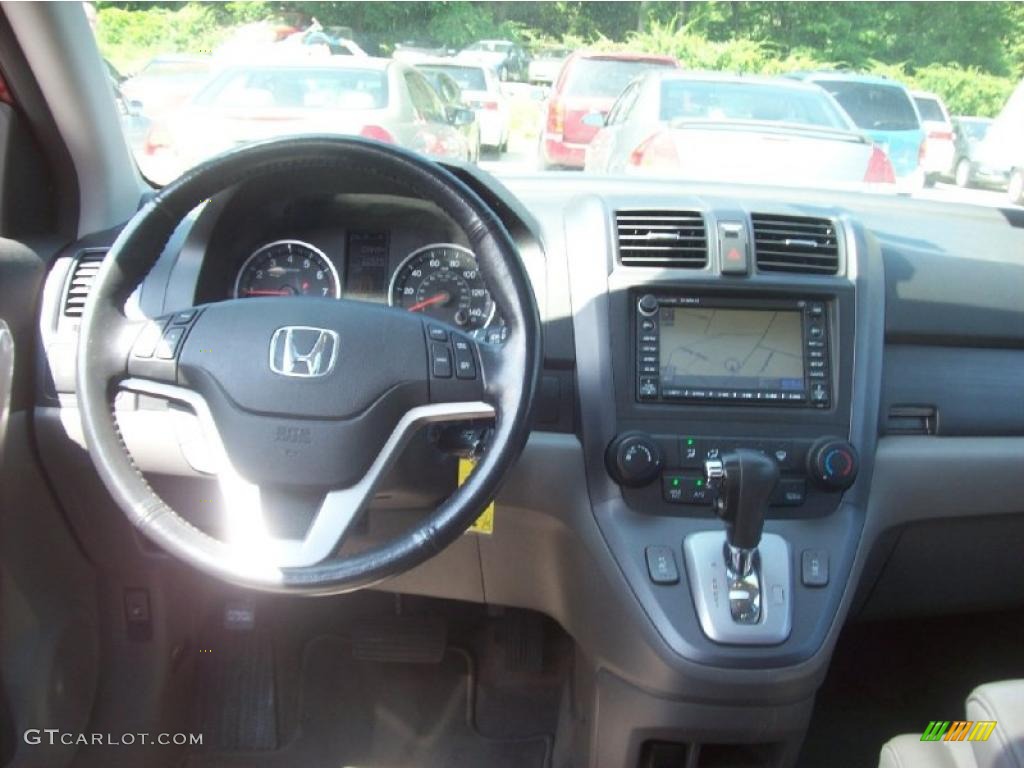 2007 CR-V EX-L 4WD - Tango Red Pearl / Gray photo #5