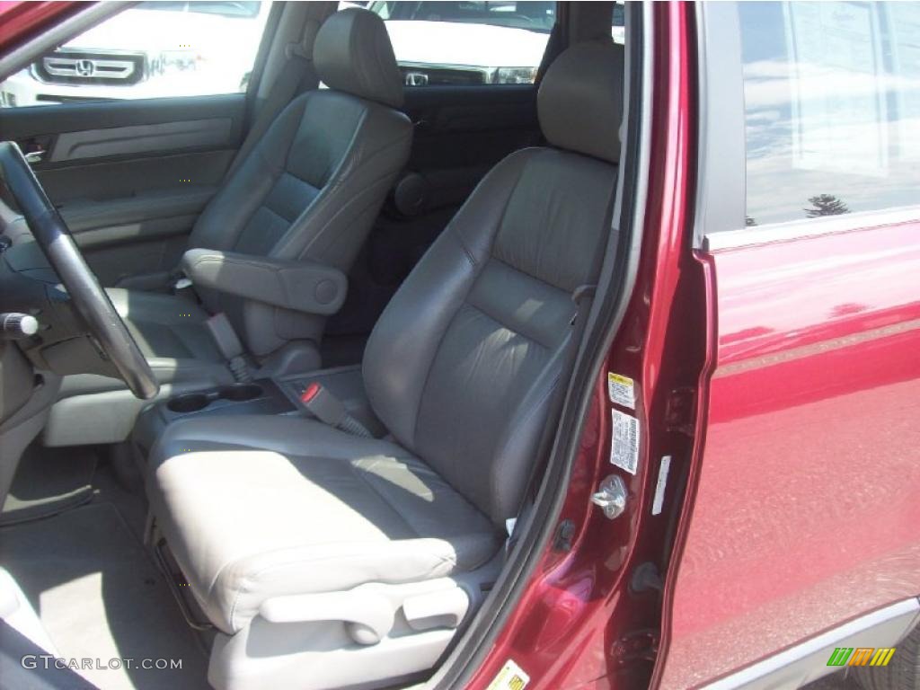 2007 CR-V EX-L 4WD - Tango Red Pearl / Gray photo #6