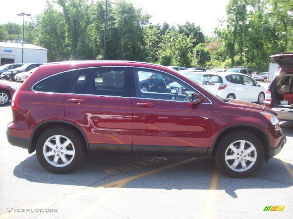 2007 CR-V EX-L 4WD - Tango Red Pearl / Gray photo #23