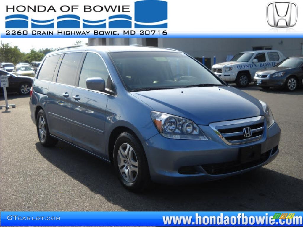 2007 Odyssey EX-L - Ocean Mist Metallic / Gray photo #1