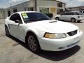 2000 Crystal White Ford Mustang V6 Coupe  photo #10