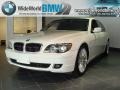 2008 Alpine White BMW 7 Series 750i Sedan  photo #1