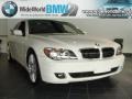 2008 Alpine White BMW 7 Series 750i Sedan  photo #3