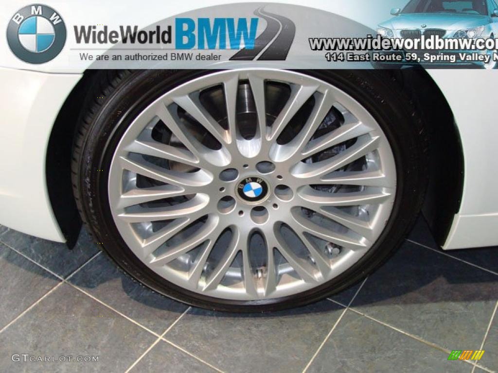 2008 7 Series 750i Sedan - Alpine White / Black photo #7