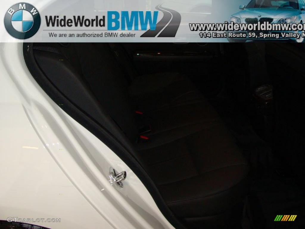 2008 7 Series 750i Sedan - Alpine White / Black photo #12
