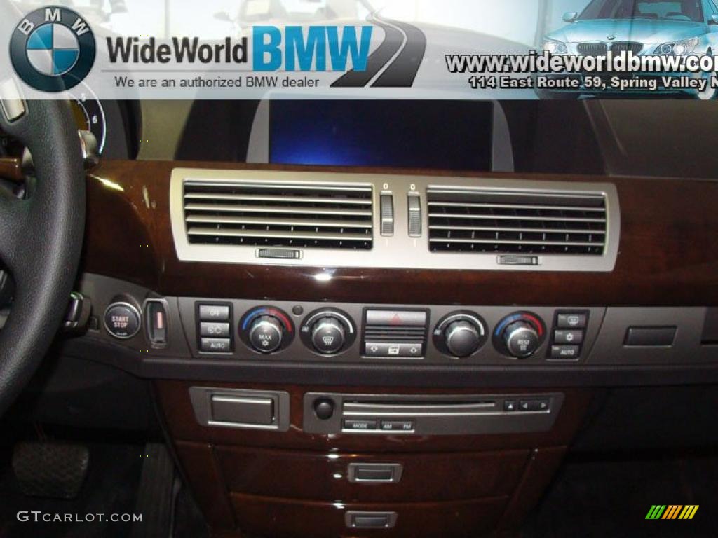 2008 7 Series 750i Sedan - Alpine White / Black photo #15