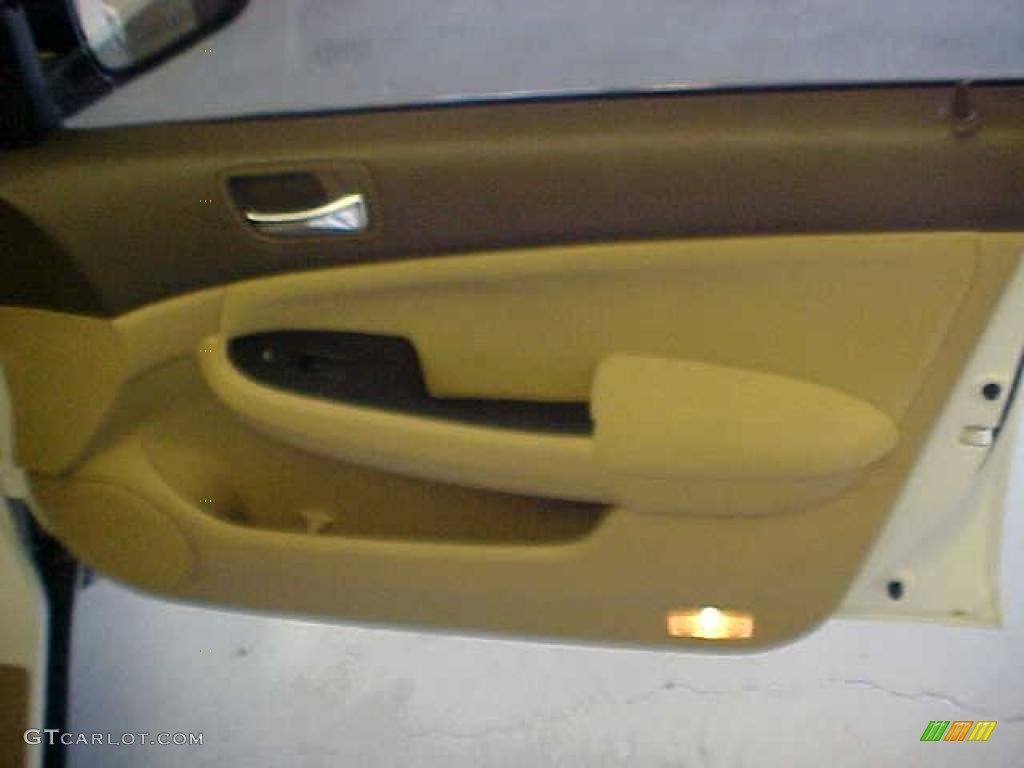 2007 Accord LX Sedan - Taffeta White / Ivory photo #5