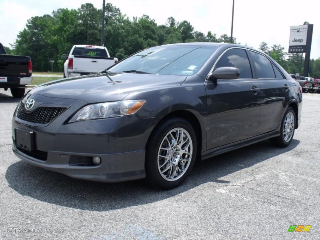 2008 Camry SE - Magnetic Gray Metallic / Ash photo #4