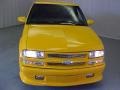 2002 Flame Yellow Chevrolet S10 Extended Cab  photo #2