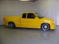 2002 Flame Yellow Chevrolet S10 Extended Cab  photo #3