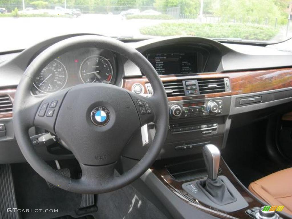 2011 3 Series 335d Sedan - Alpine White / Saddle Brown Dakota Leather photo #7