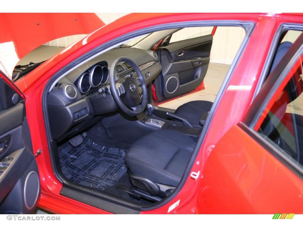 2007 MAZDA3 s Sport Hatchback - True Red / Black photo #14