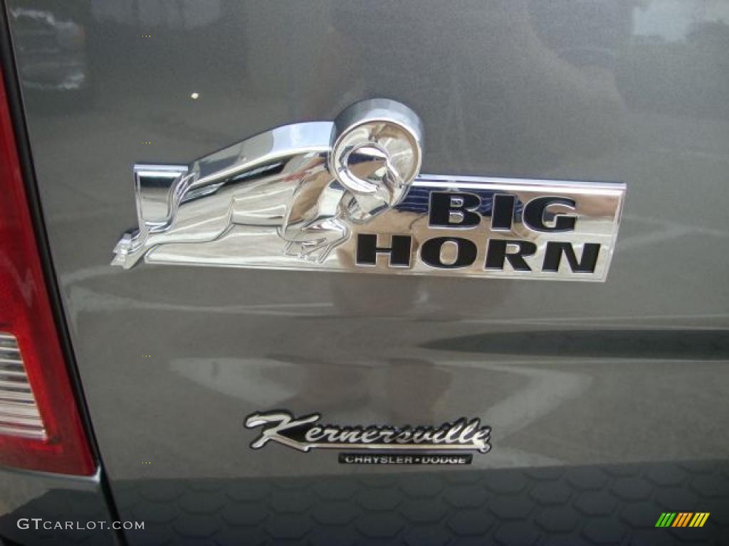 2010 Ram 1500 Big Horn Crew Cab - Mineral Gray Metallic / Dark Slate/Medium Graystone photo #11