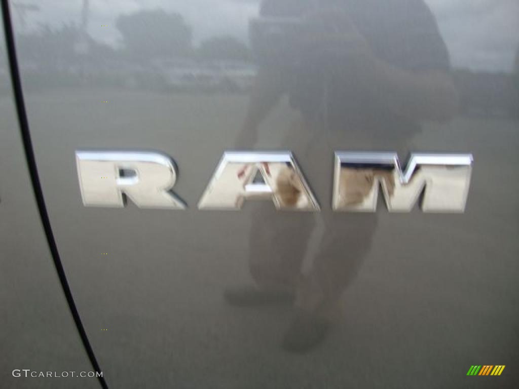 2010 Ram 1500 Big Horn Crew Cab - Mineral Gray Metallic / Dark Slate/Medium Graystone photo #15