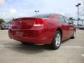 2010 Inferno Red Crystal Pearl Dodge Charger SE  photo #3