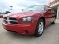 2010 Inferno Red Crystal Pearl Dodge Charger SE  photo #7