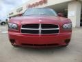 2010 Inferno Red Crystal Pearl Dodge Charger SE  photo #8