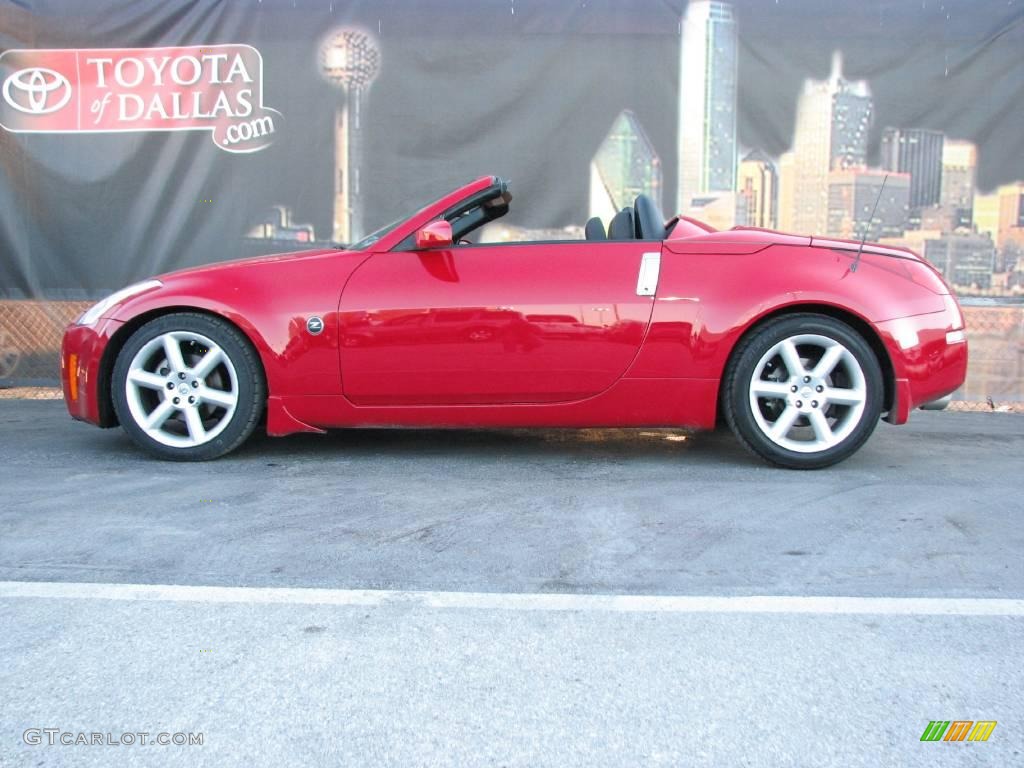 2004 350Z Touring Roadster - Redline / Charcoal photo #1