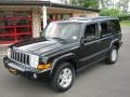 2008 Brilliant Black Crystal Pearl Jeep Commander Sport 4x4  photo #1