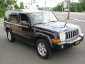2008 Brilliant Black Crystal Pearl Jeep Commander Sport 4x4  photo #2