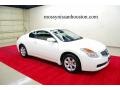 2008 Winter Frost Pearl Nissan Altima 2.5 S Coupe  photo #1