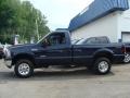 True Blue Metallic - F250 Super Duty XLT Regular Cab 4x4 Photo No. 4