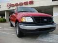 Bright Red 2000 Ford F150 XL Regular Cab